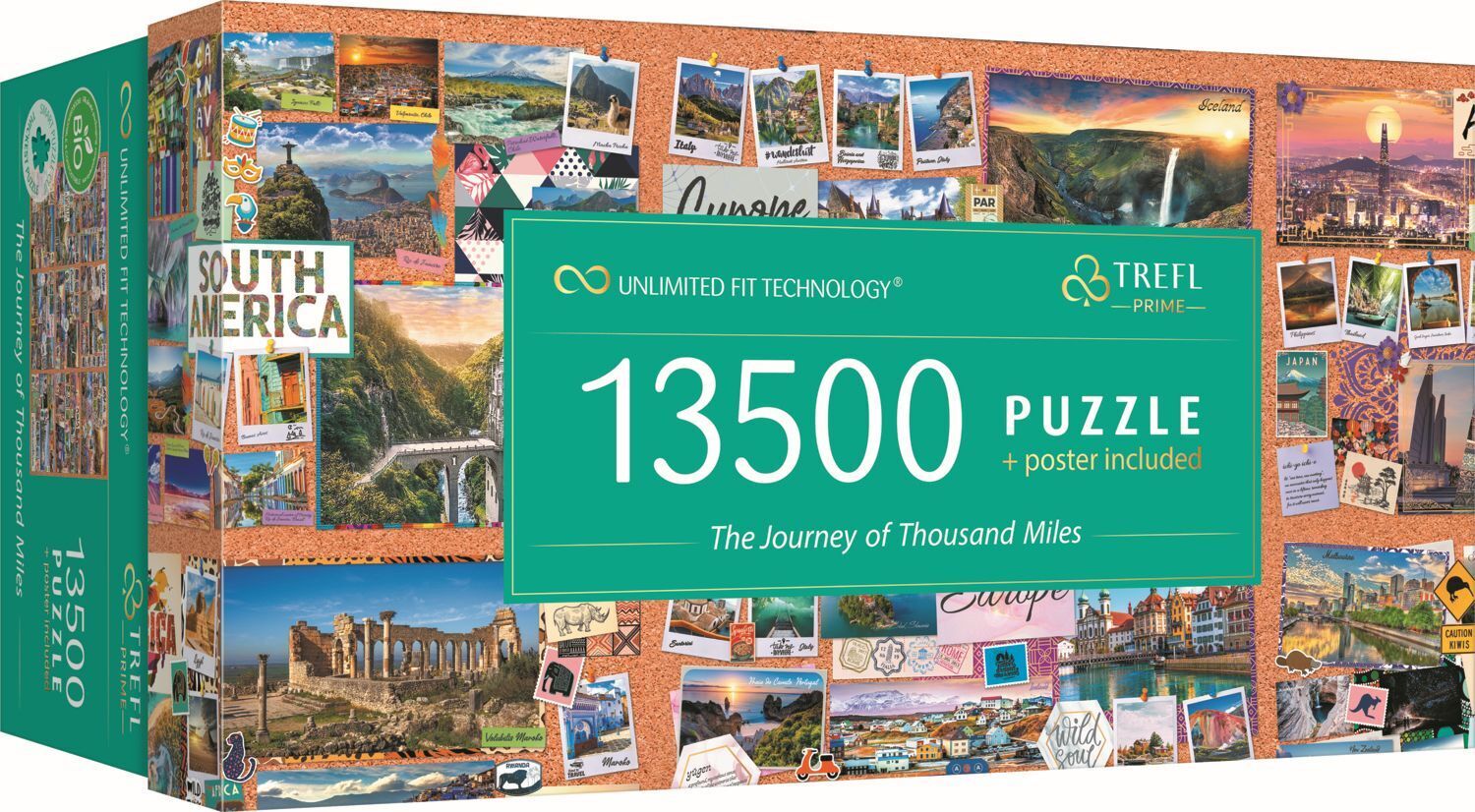 Cover: 5900511810257 | UFT Puzzle 13500 - Reise von tausend Meilen | Spiel | Kartonage