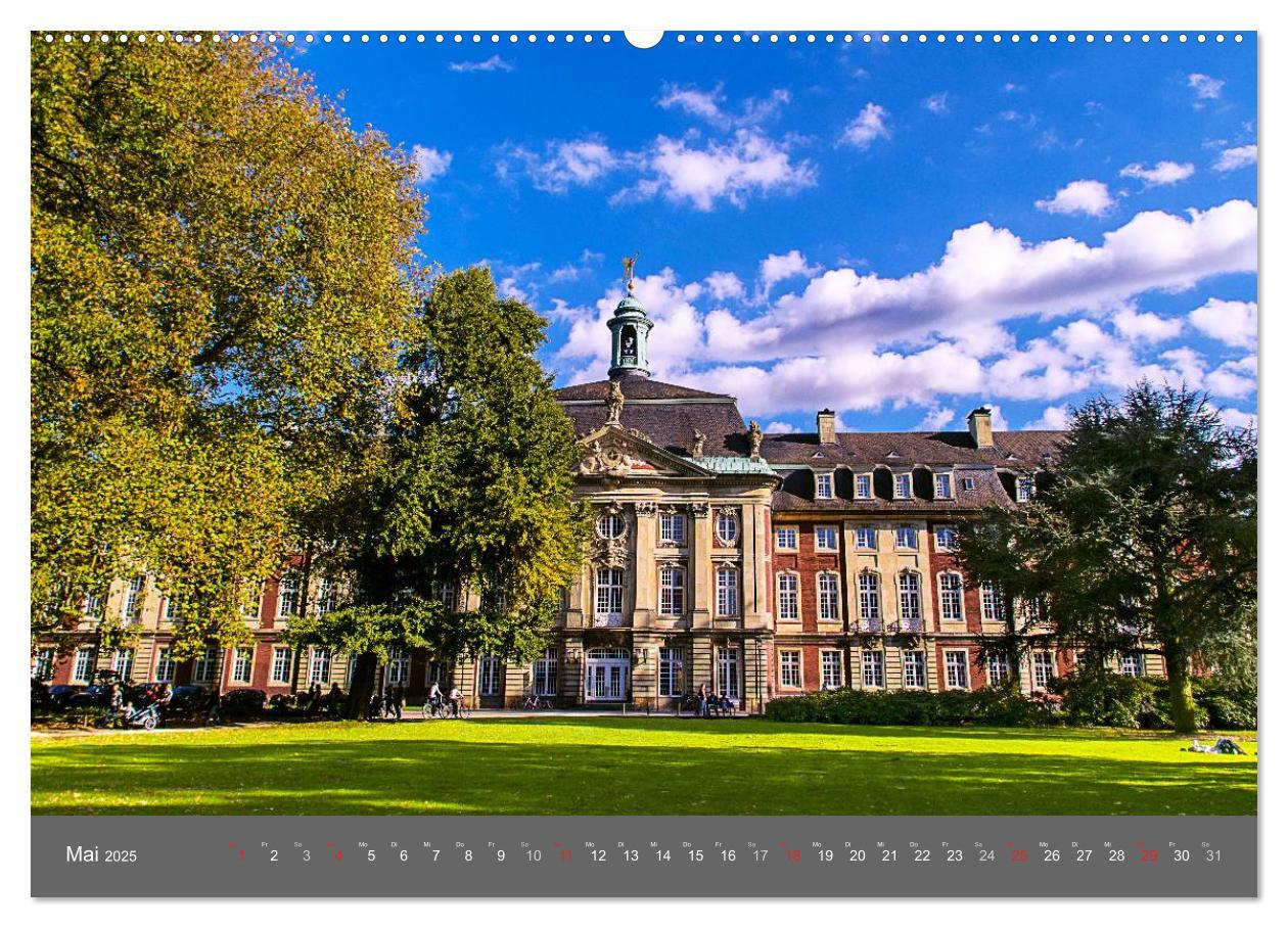 Bild: 9783435558094 | Leuchtendes Münster 2025 - die Metropole Westfalens (Wandkalender...