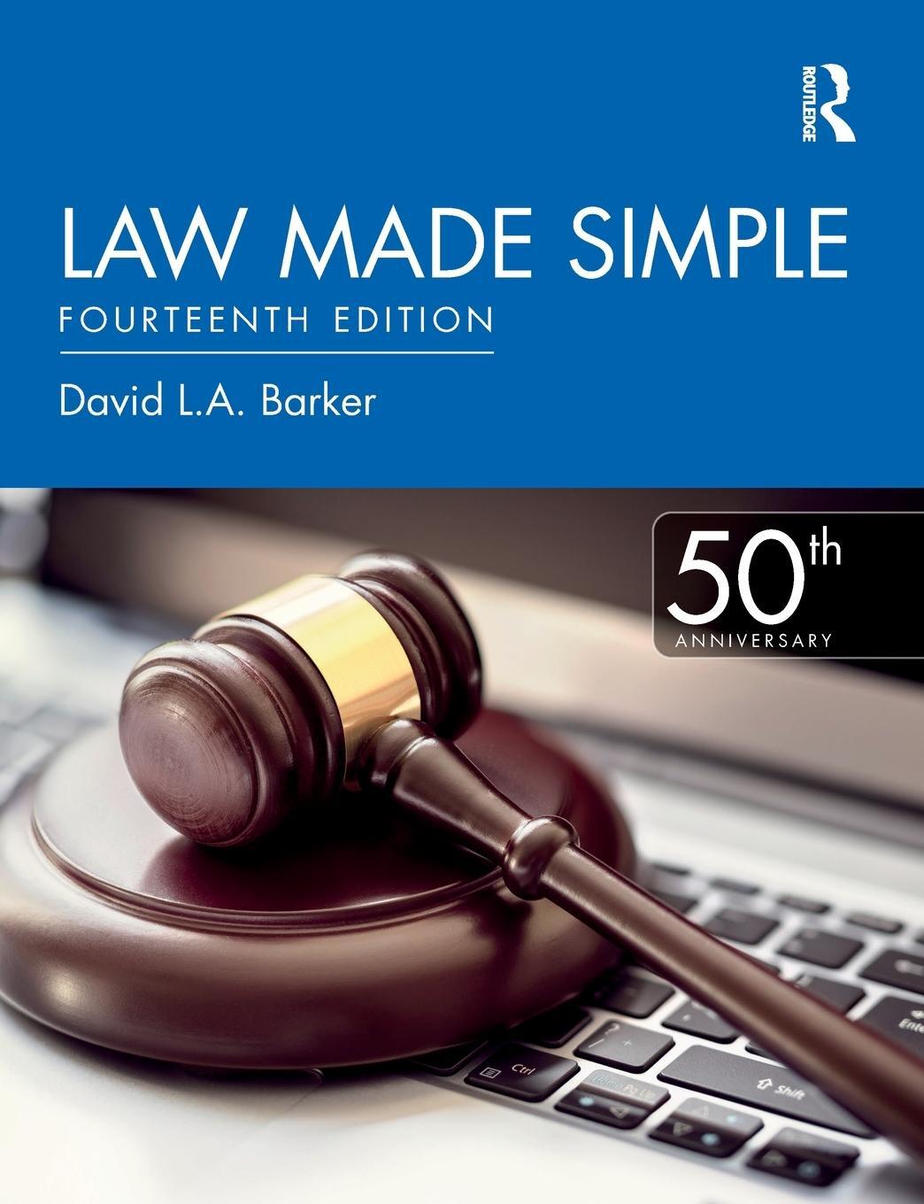 Cover: 9781138488847 | Law Made Simple | David L a Barker | Taschenbuch | Englisch | 2020