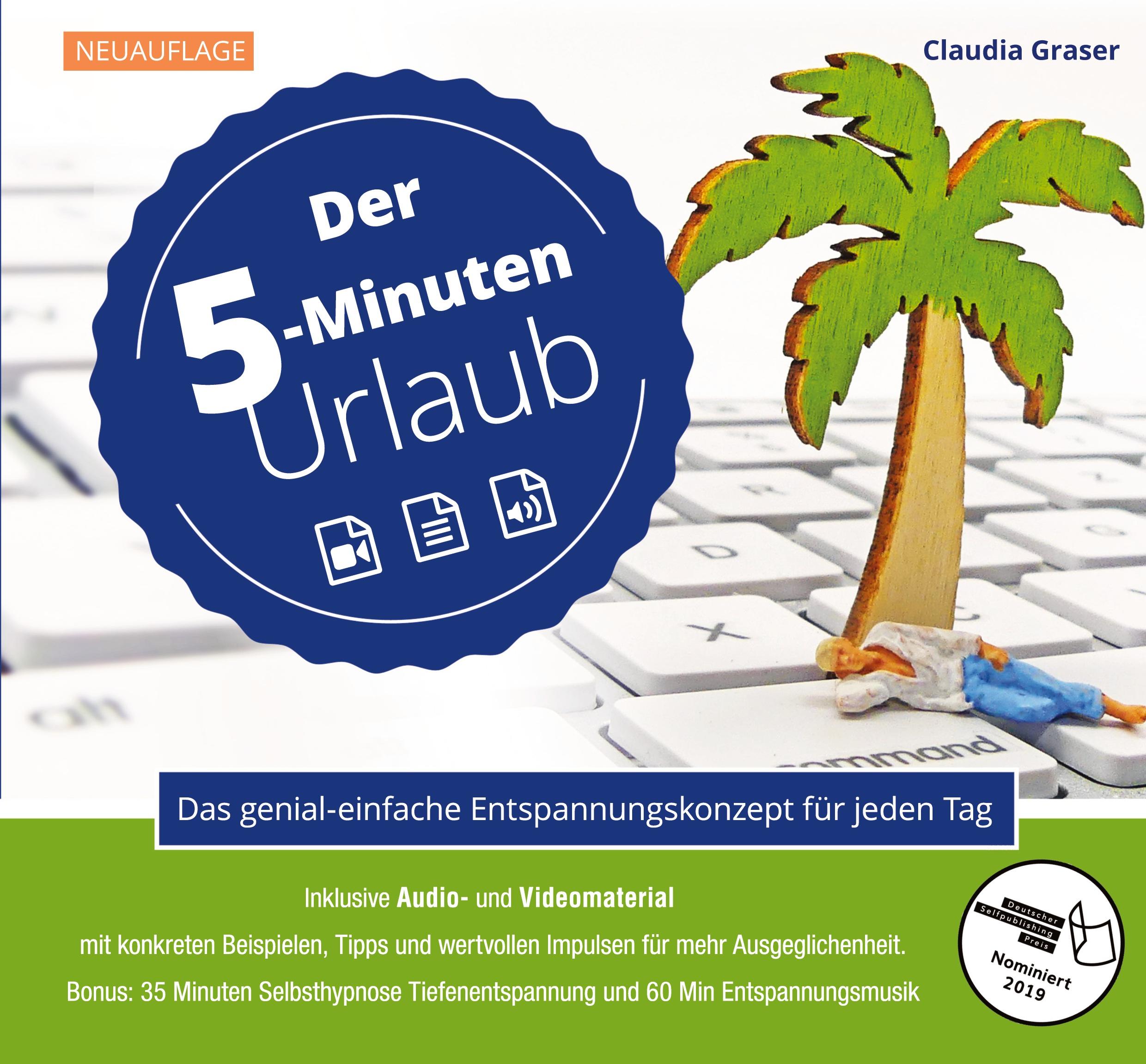 Cover: 9783746974477 | Der 5-Minuten-Urlaub | Claudia Graser | Taschenbuch | Paperback | 2022