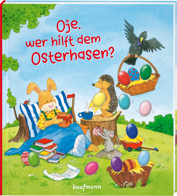 Cover: 9783780663733 | Oje, wer hilft dem Osterhasen? | Funkel-Bilderbuch mit Glitzersteinen