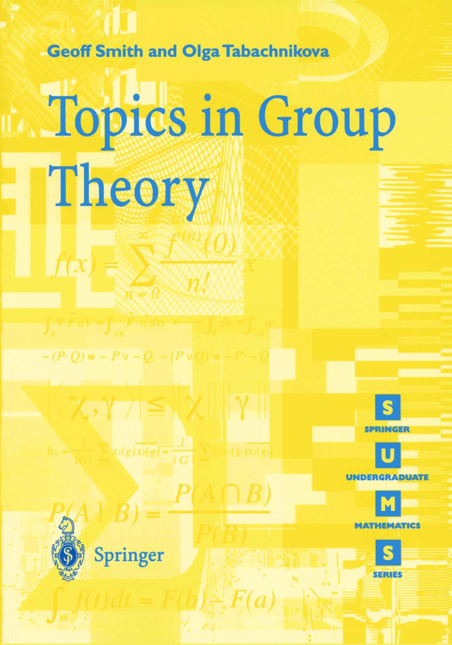 Cover: 9781852332358 | Topics in Group Theory | Olga Tabachnikova (u. a.) | Taschenbuch | xvi