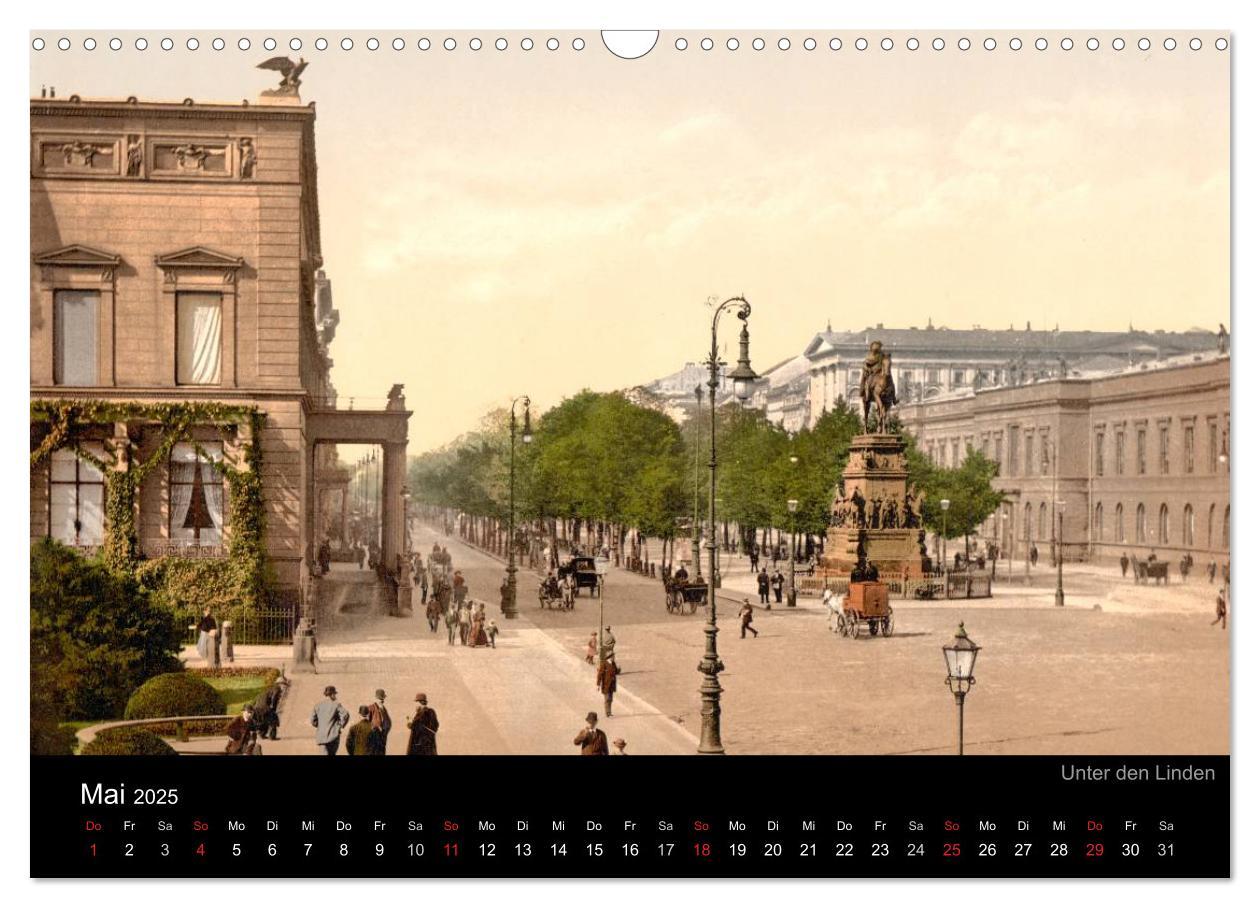 Bild: 9783435820719 | Berlin um 1900 (Wandkalender 2025 DIN A3 quer), CALVENDO...