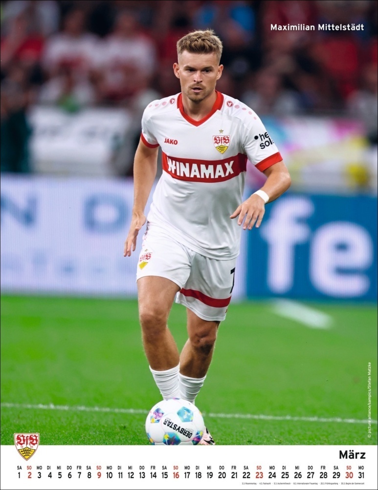 Bild: 9783756405404 | VfB Stuttgart Posterkalender 2025 | Kalender | Spiralbindung | 15 S.