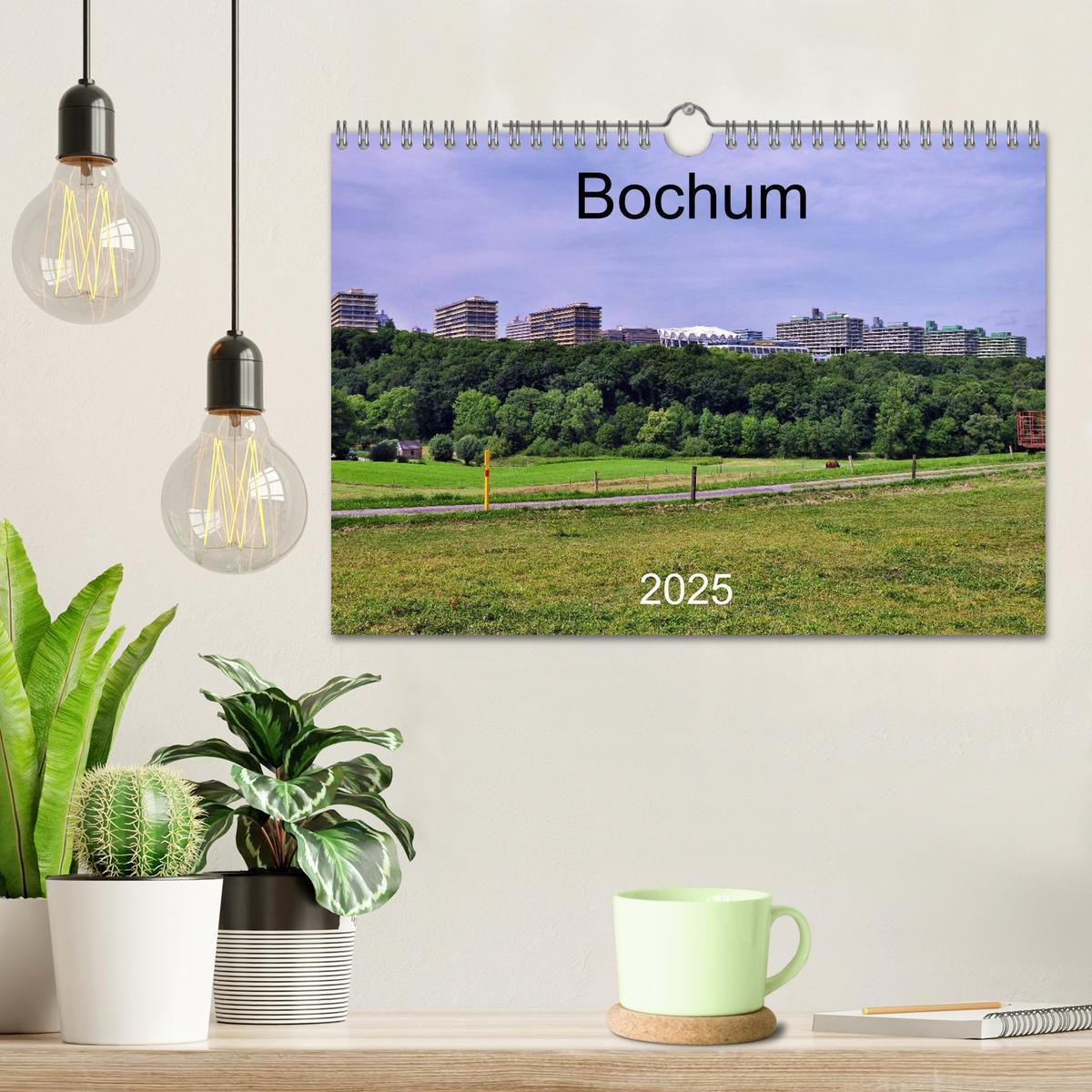 Bild: 9783435781553 | Bochum (Wandkalender 2025 DIN A4 quer), CALVENDO Monatskalender | 2025