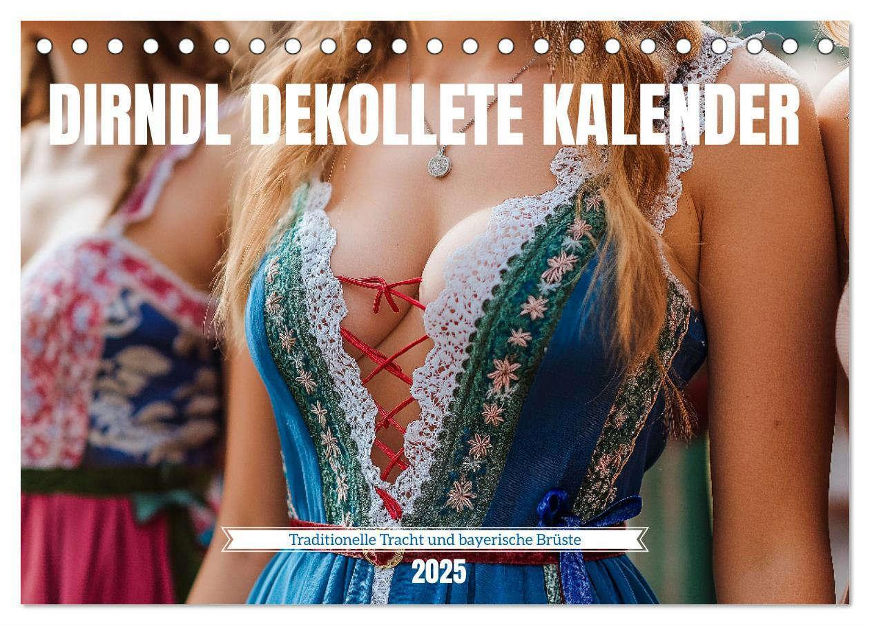 Cover: 9783457208168 | Dirndl Dekollete Kalender ¿ Traditionelle Tracht und bayerische...