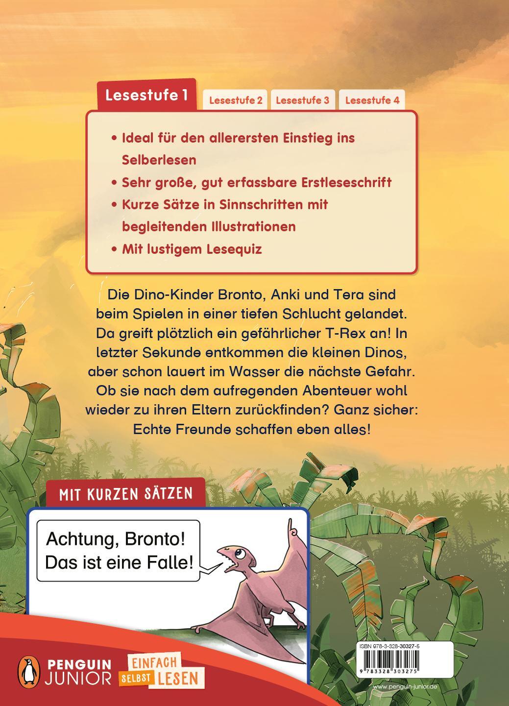 Bild: 9783328303275 | Penguin JUNIOR - Einfach selbst lesen: Flucht vor dem T-Rex...