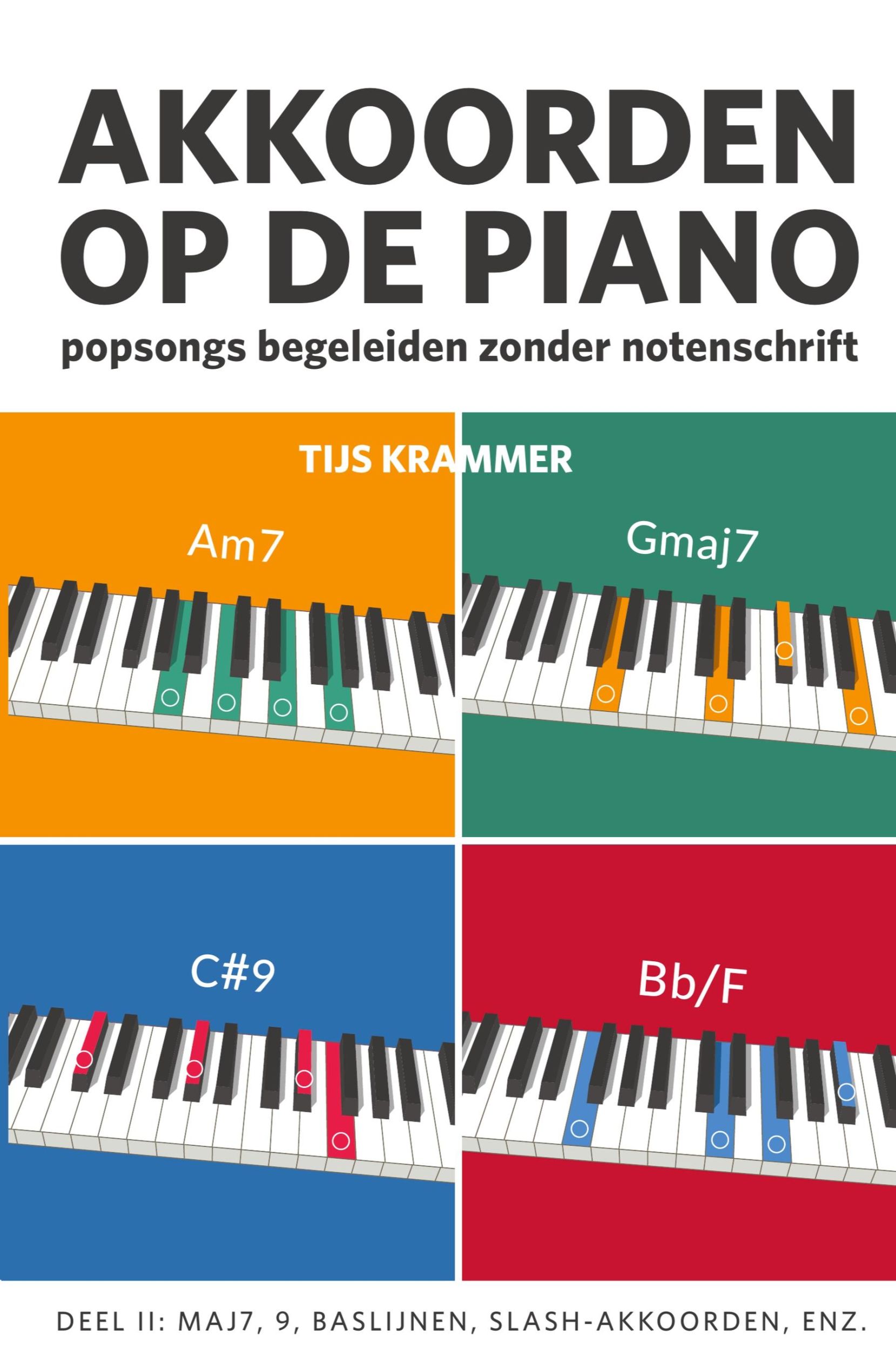 Cover: 9789083327716 | Akkoorden op de piano, deel II | Tijs Krammer | Taschenbuch | 2023