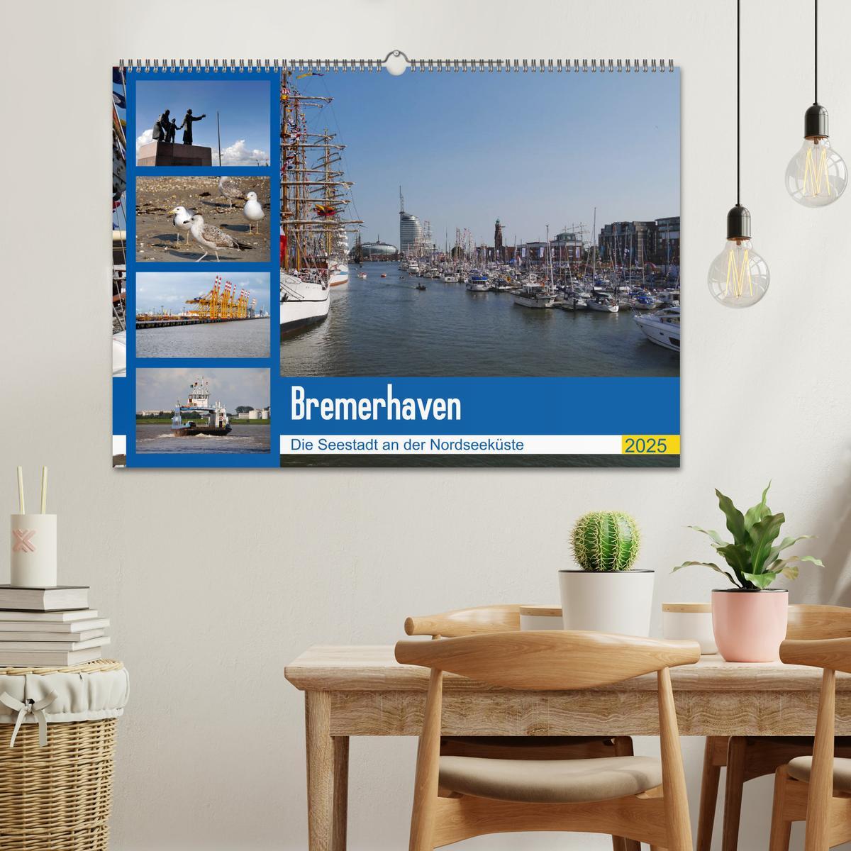 Bild: 9783435355686 | Bremerhaven. Die Seestadt an der Nordseeküste (Wandkalender 2025...