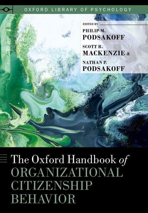 Cover: 9780190219000 | The Oxford Handbook of Organizational Citizenship Behavior | Buch