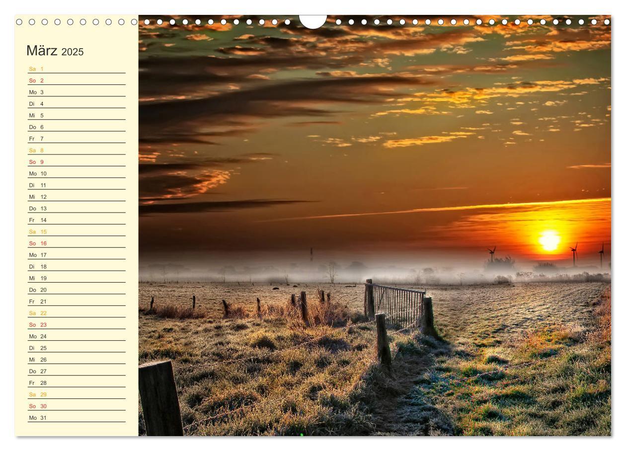 Bild: 9783435791828 | Friesland, verzauberte Landschaft an der Nordsee (Wandkalender 2025...