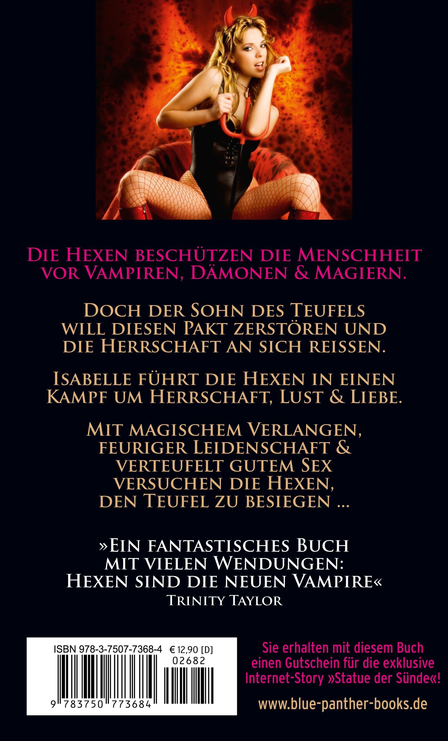 Rückseite: 9783750773684 | Die HexenLust Trilogie Band 1 Erotischer Fantasy Roman | Sharon York