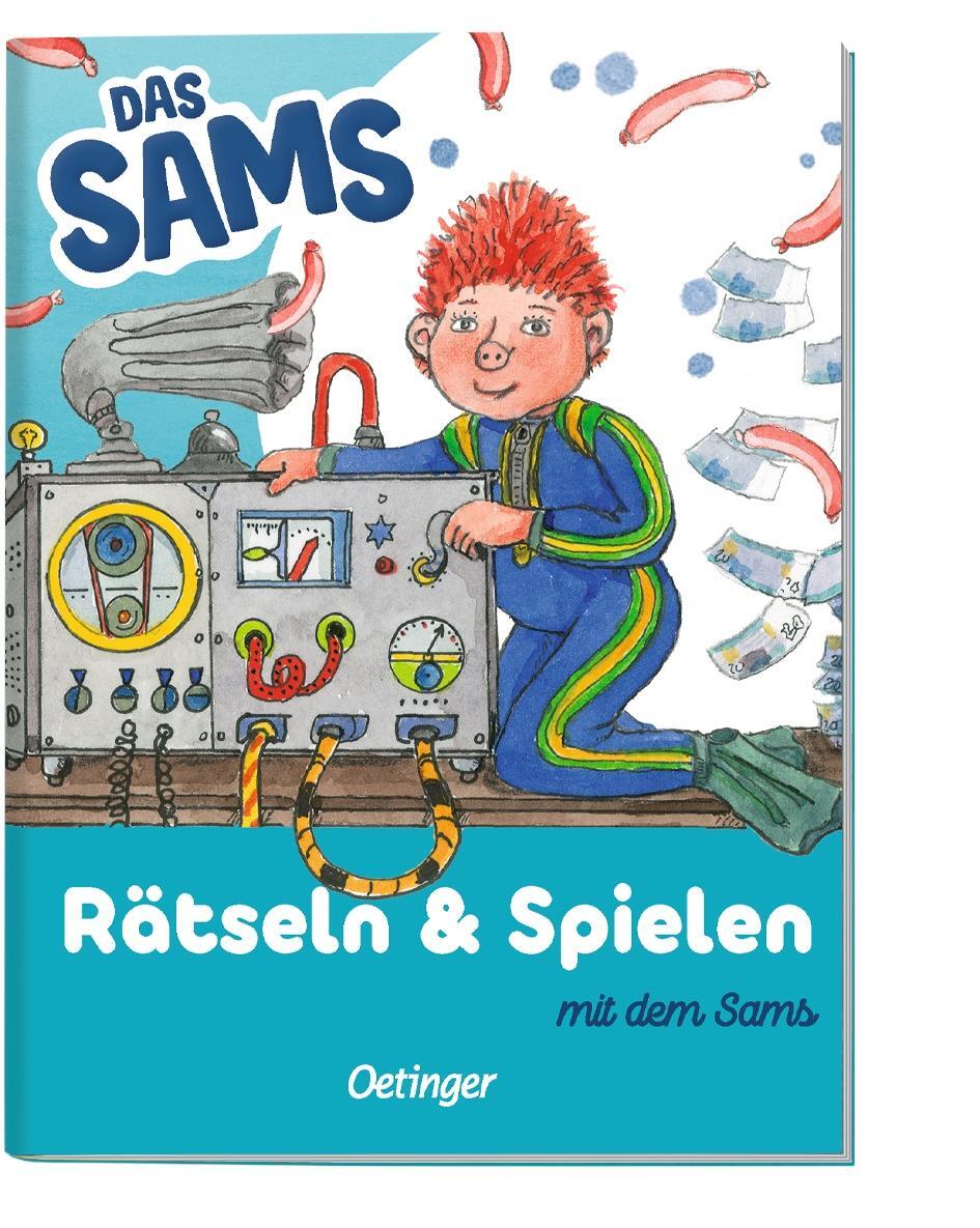 Bild: 4260512187804 | Das Sams. Puzzle im Buch. 300 Teile, Format 48 x 24 cm | Paul Maar