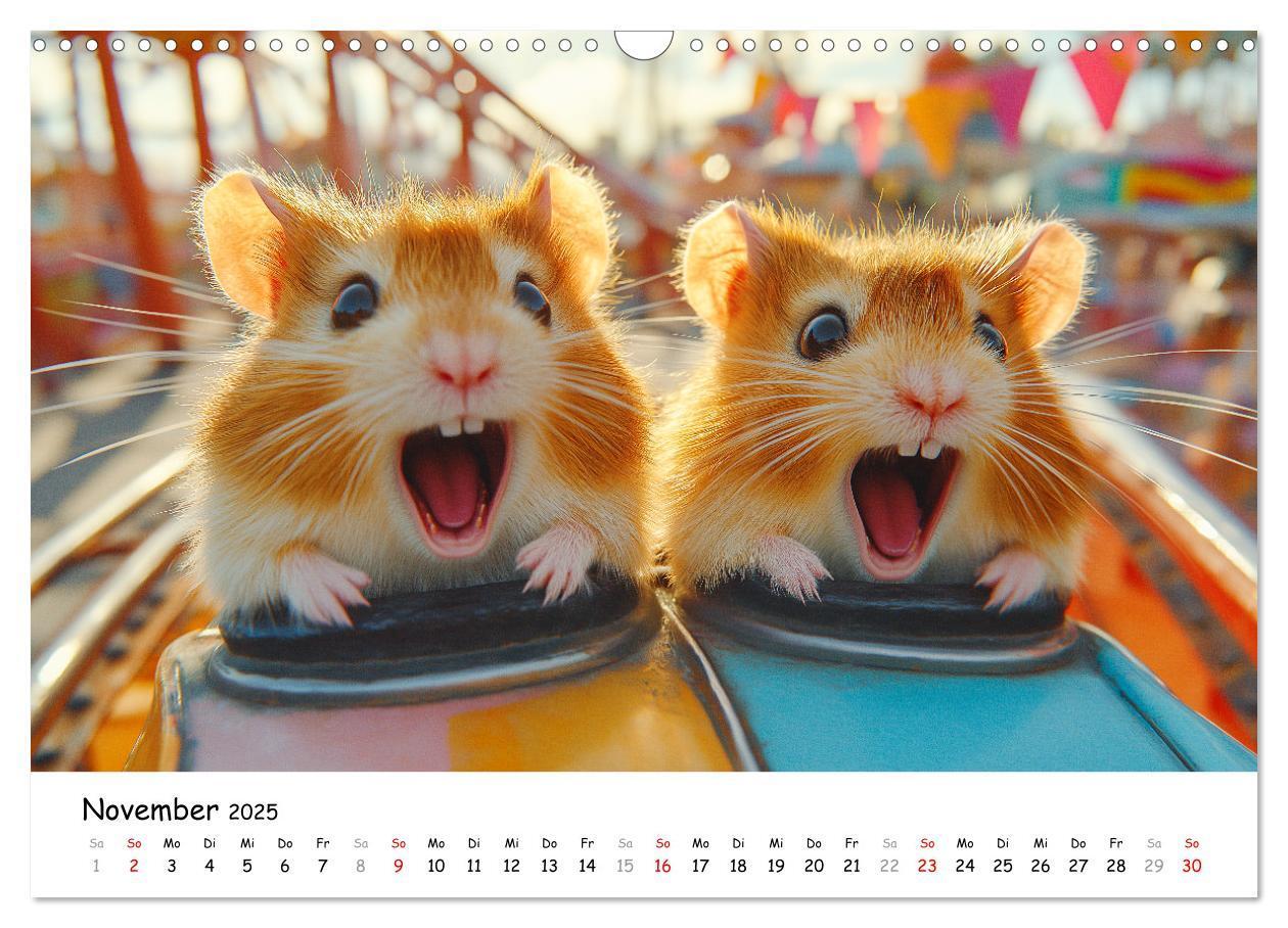 Bild: 9783457211632 | Hamster im Freizeitpark - Lustiger Kalender mit Jahrmarkt-Motiven...