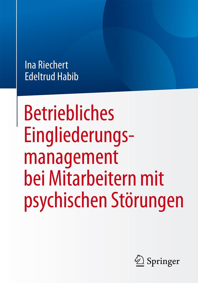 Cover: 9783662491119 | Betriebliches Eingliederungsmanagement bei Mitarbeitern mit...