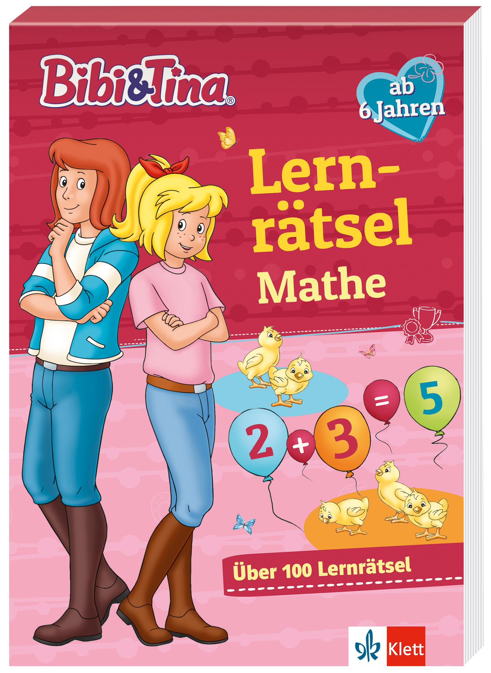 Cover: 9783129497661 | Bibi &amp; Tina: Lernrätsel Mathe ab 6 Jahren | Über 100 Lernrätsel | Buch