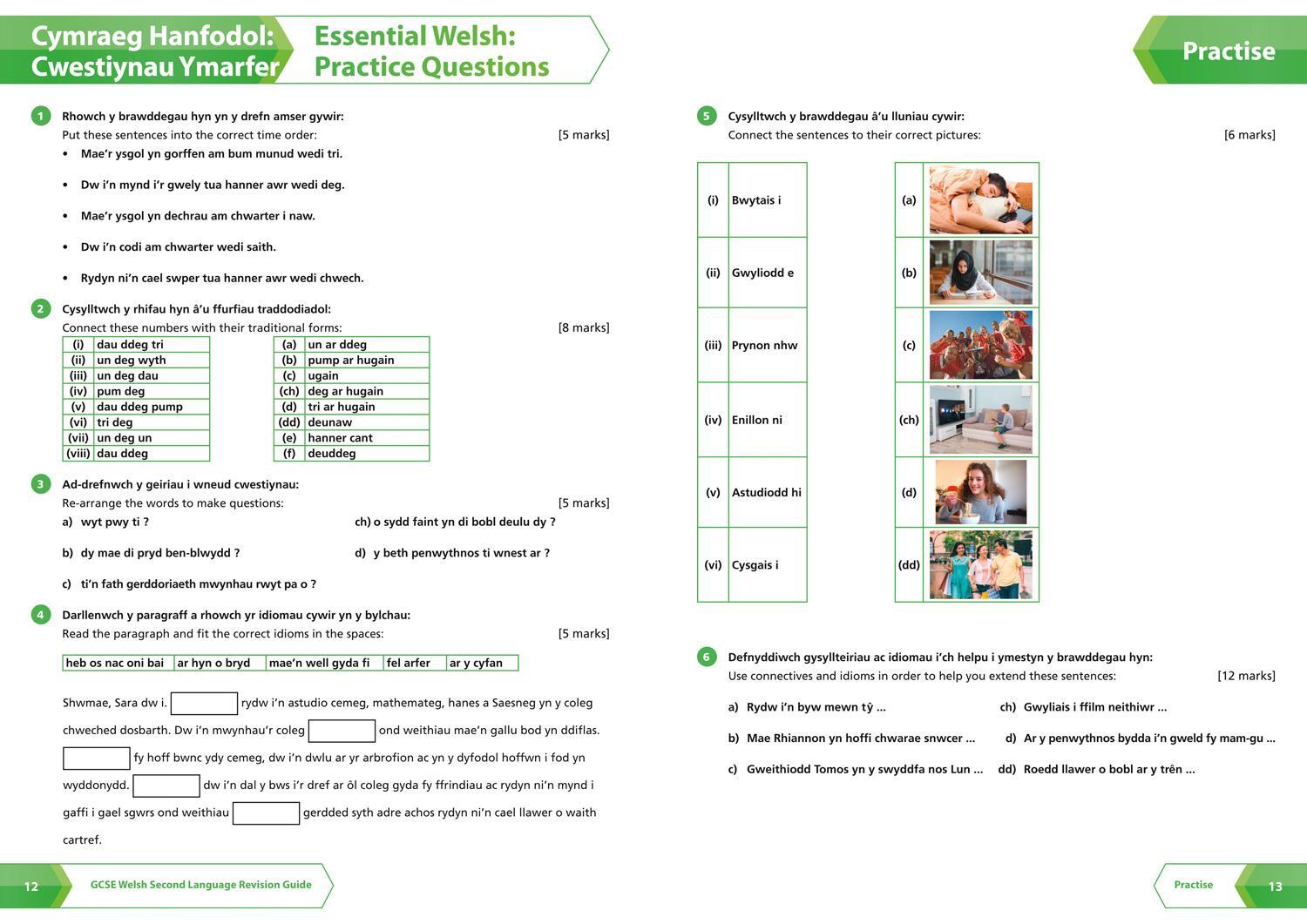 Bild: 9780008227463 | WJEC GCSE Welsh as a Second Language All-in-One Complete Revision...