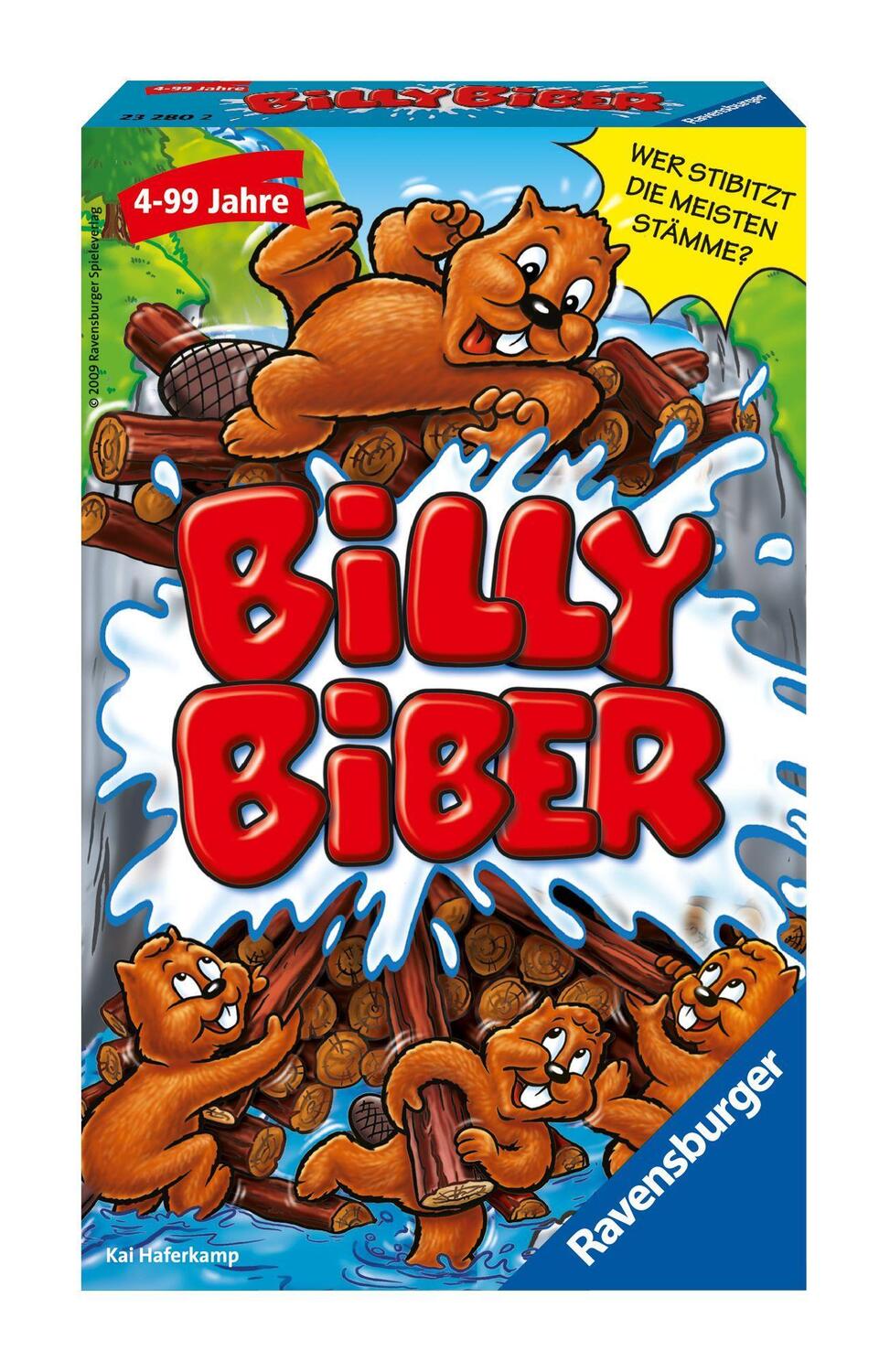 Cover: 4005556232802 | Billy Biber | Kai Haferkamp | Spiel | Deutsch | 2009 | Ravensburger