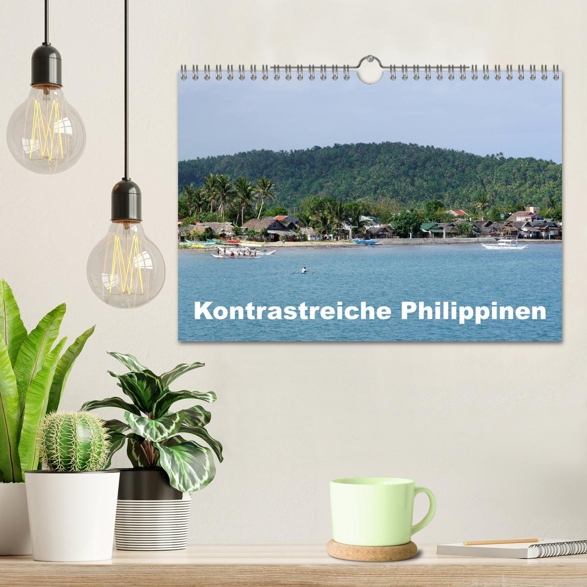 Bild: 9783435600434 | Kontrastreiche Philippinen (Wandkalender 2025 DIN A4 quer),...