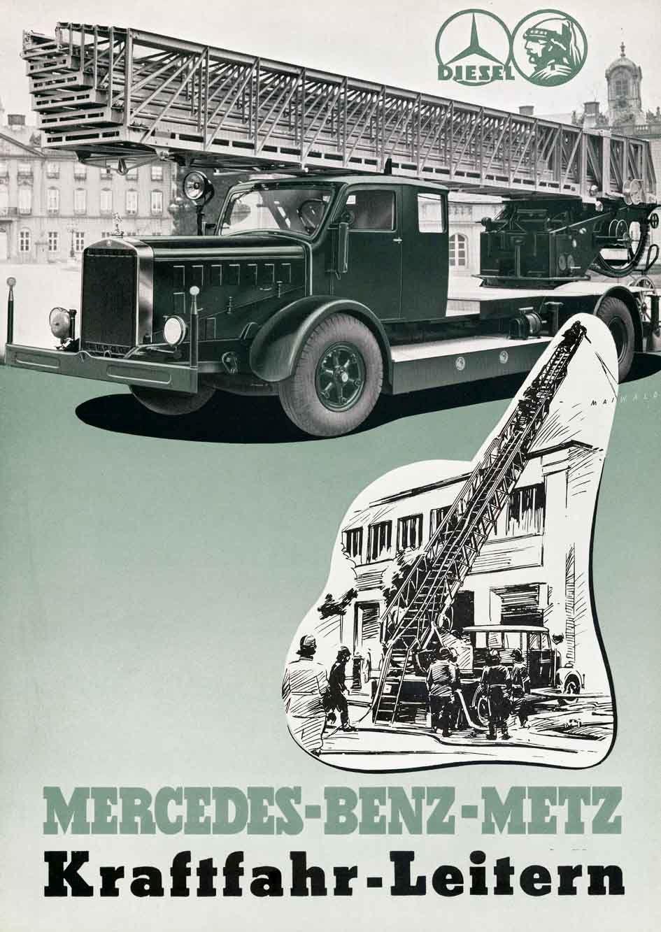 Bild: 9783751611077 | Feuerwehrfahrzeuge Mercedes-Benz 1926-1945 | Alexander Weber | Buch