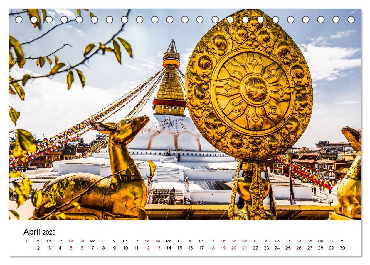 Bild: 9783435139965 | Impressionen aus Kathmandu (Tischkalender 2025 DIN A5 quer),...