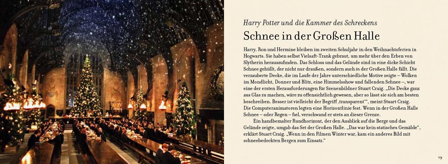 Bild: 9783833237959 | Aus den Filmen zu Harry Potter: Weihnachten in Hogwarts: Das große...