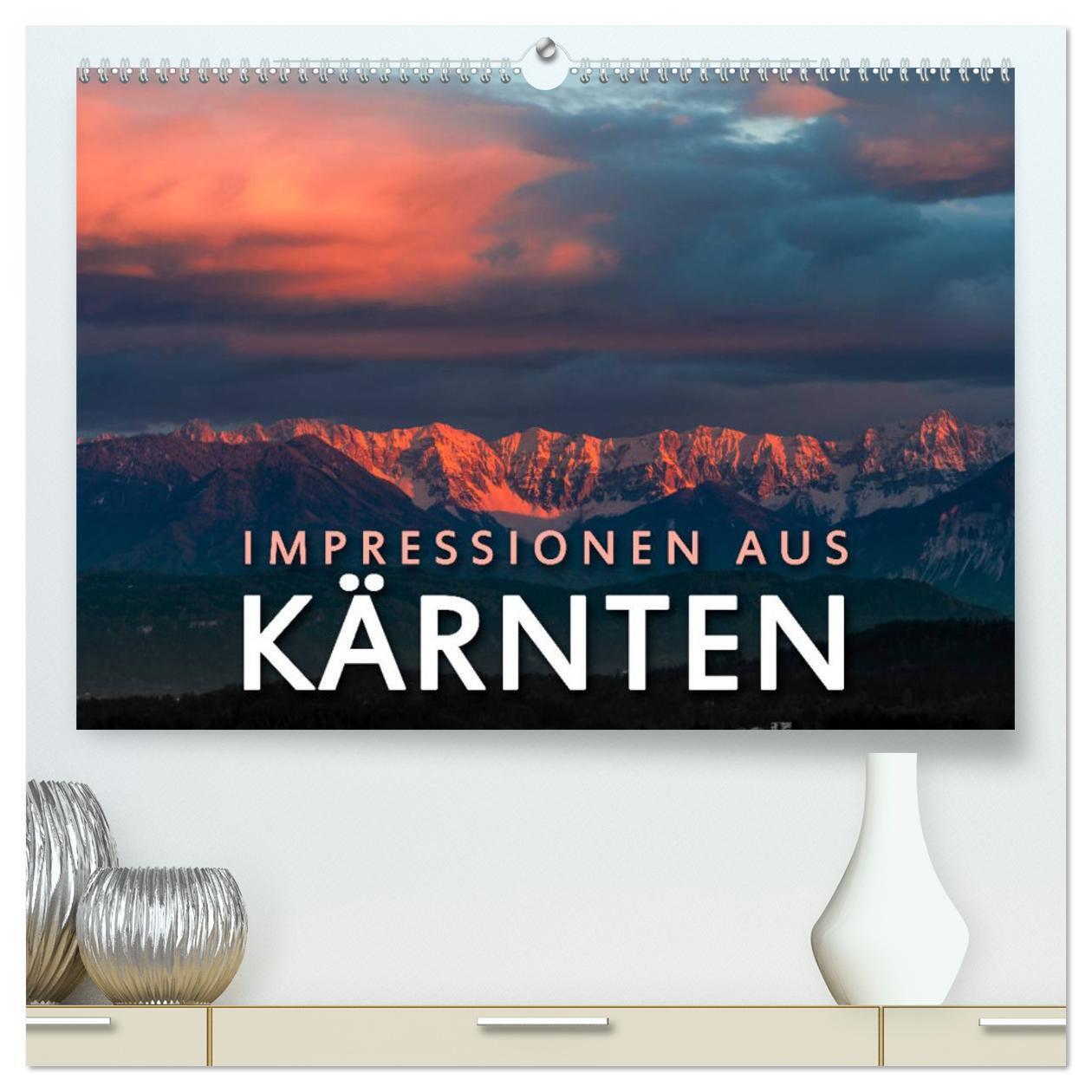 Cover: 9783435696291 | Impressionen aus Kärnten (hochwertiger Premium Wandkalender 2025...