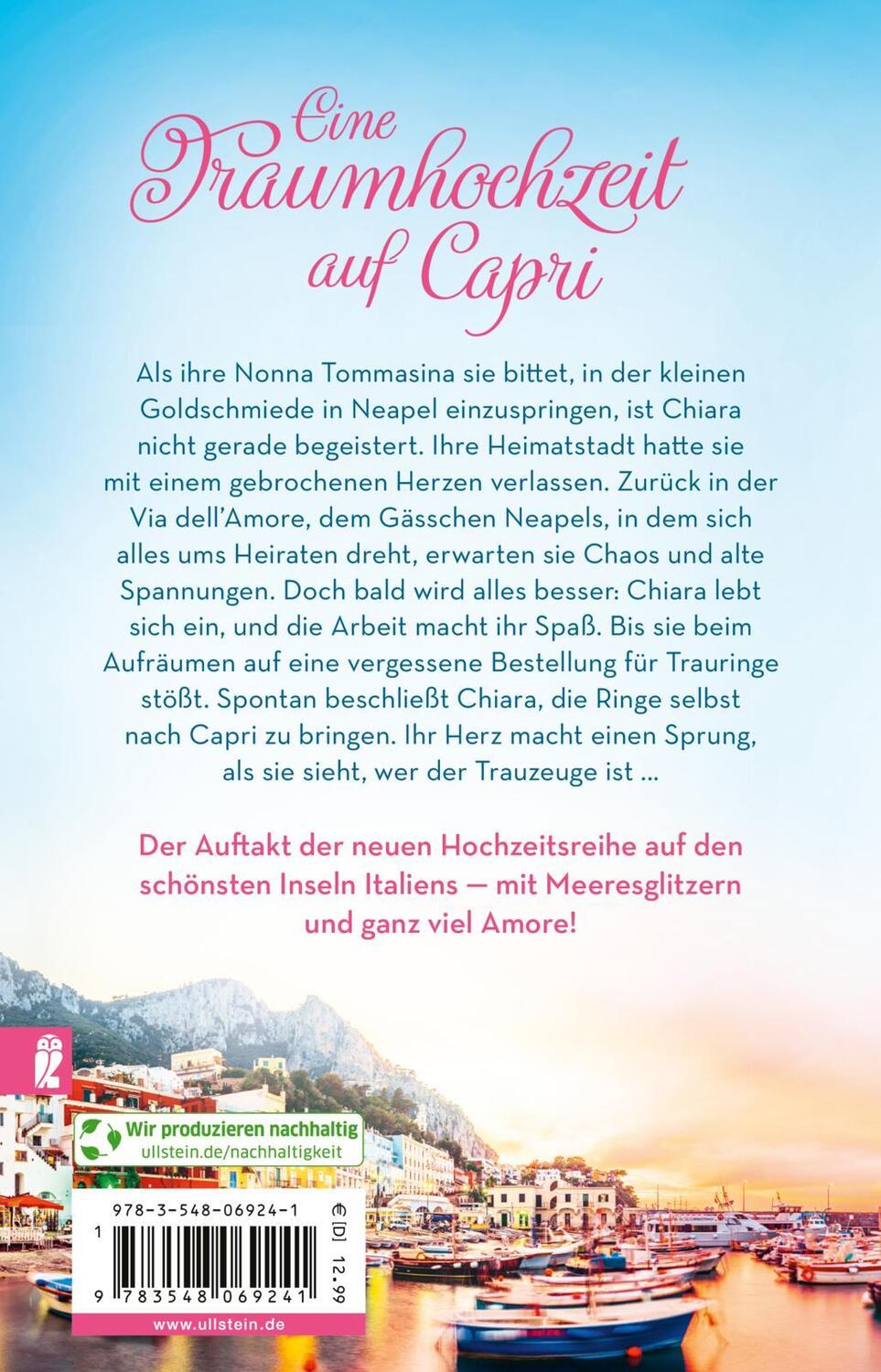 Rückseite: 9783548069241 | Capri bedeutet für immer | Roberta Gregorio | Taschenbuch | 336 S.