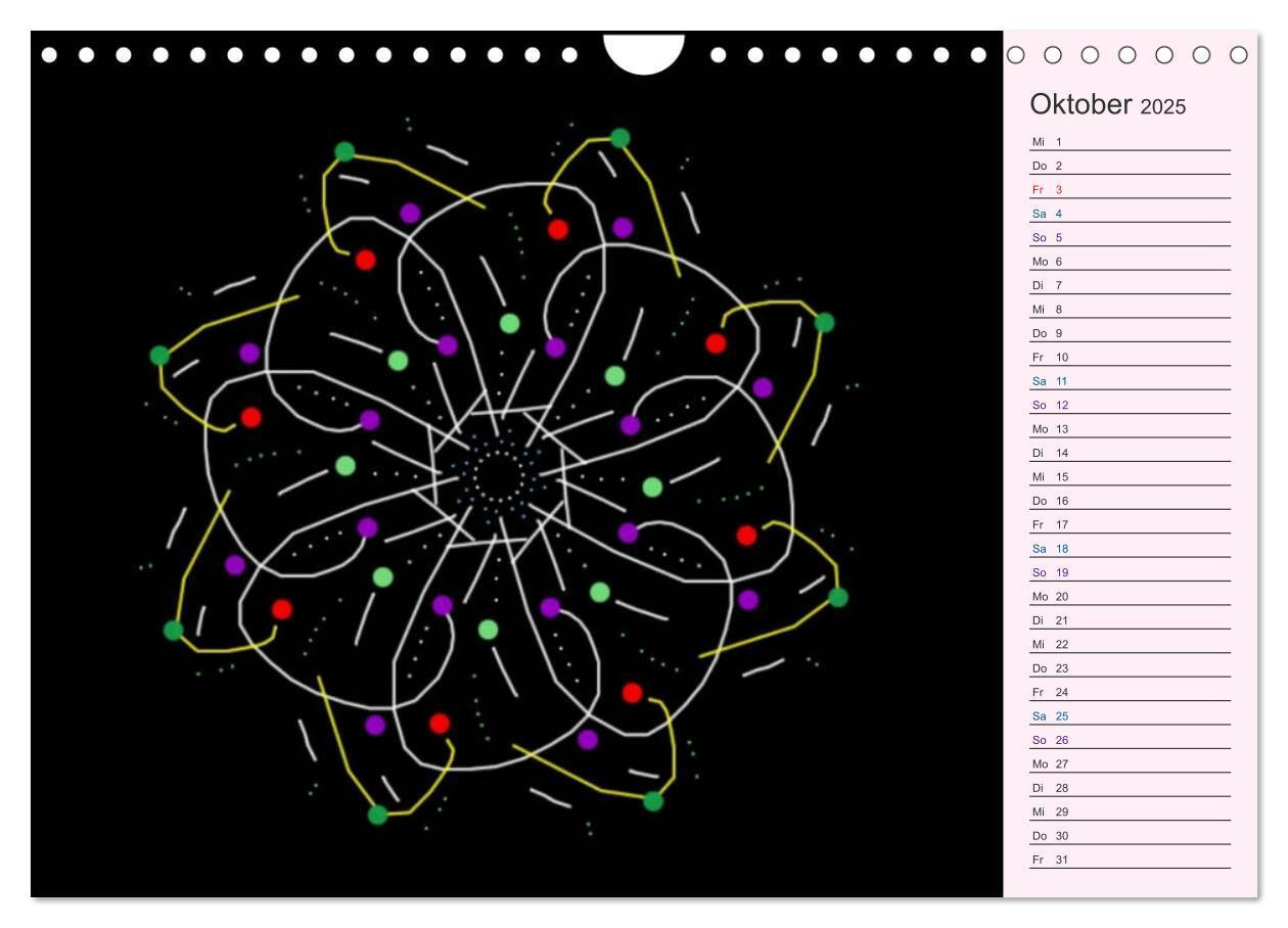 Bild: 9783435142835 | Filigran - Mandalas (Wandkalender 2025 DIN A4 quer), CALVENDO...