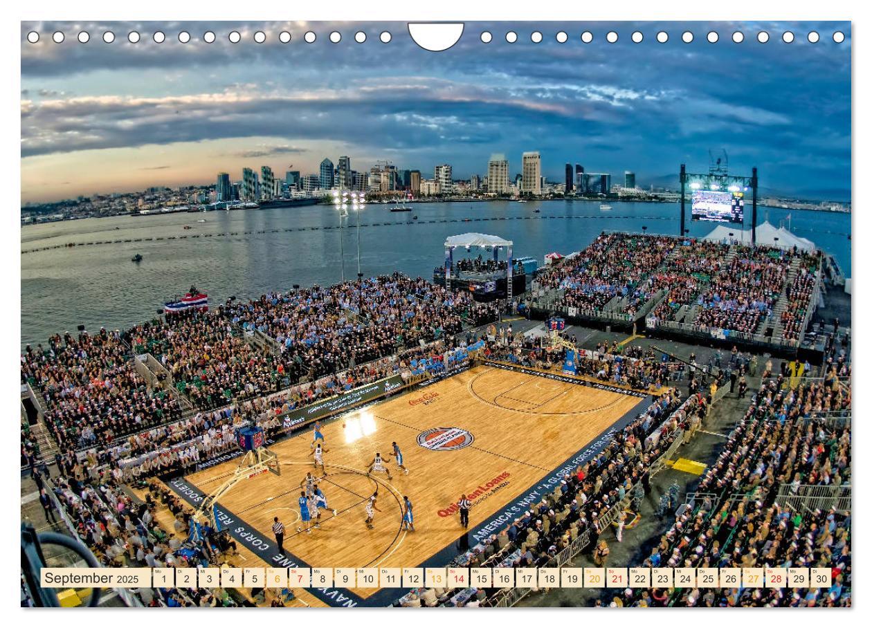 Bild: 9783435381975 | Basketball - so cool (Wandkalender 2025 DIN A4 quer), CALVENDO...