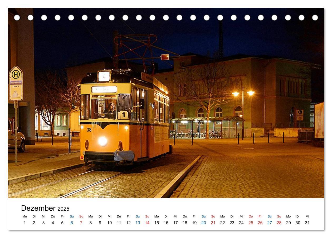 Bild: 9783435495429 | Naumburgs historische Straßenbahn (Tischkalender 2025 DIN A5 quer),...