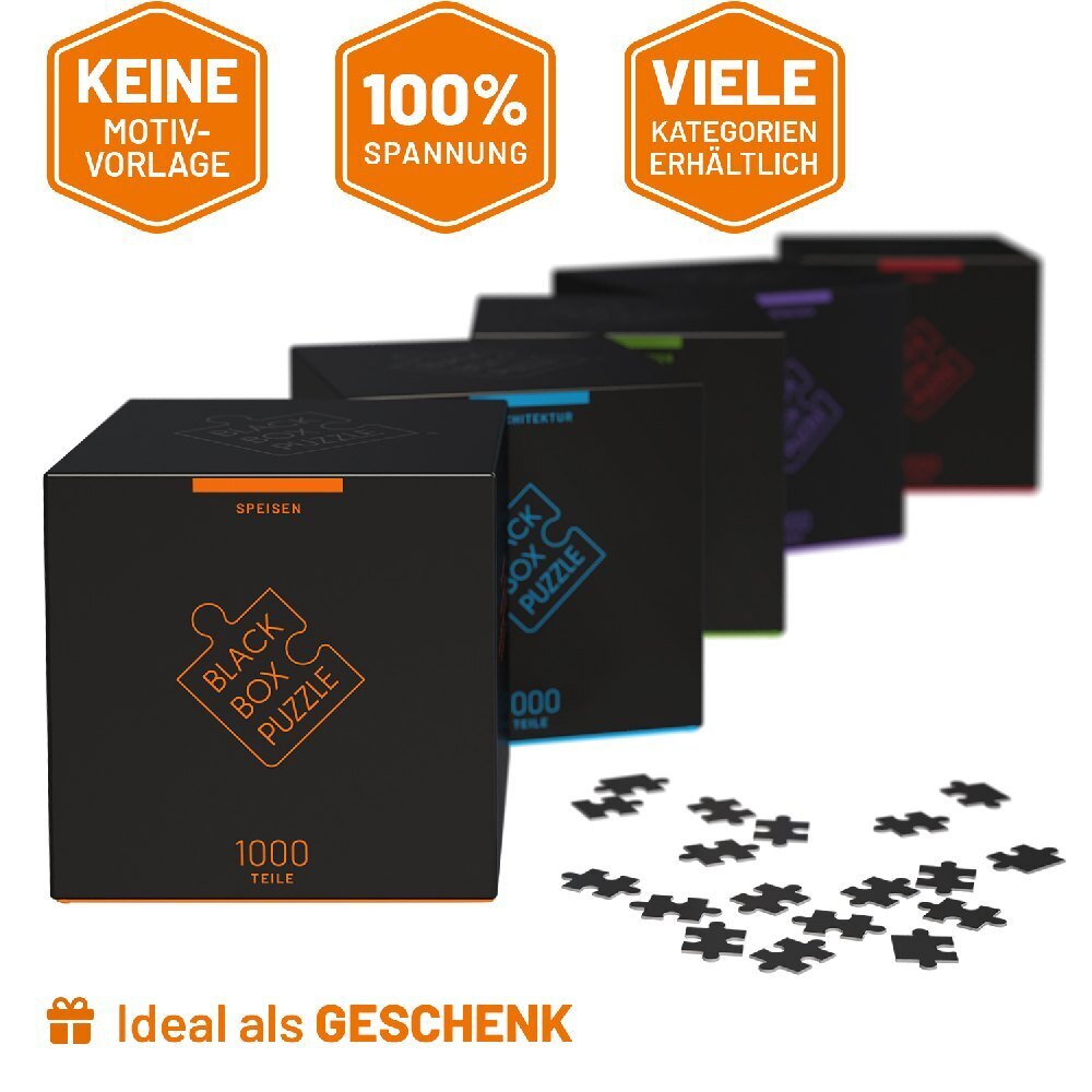 Bild: 4262387640064 | Black Box Puzzle Städte (Puzzle) | Edition 2022 | Spiel | In Spielebox