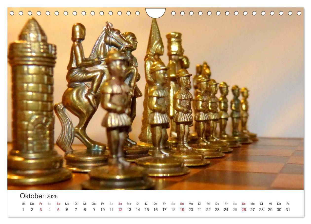 Bild: 9783435489879 | Schach 2025. Impressionen von Figuren und Spielen (Wandkalender...