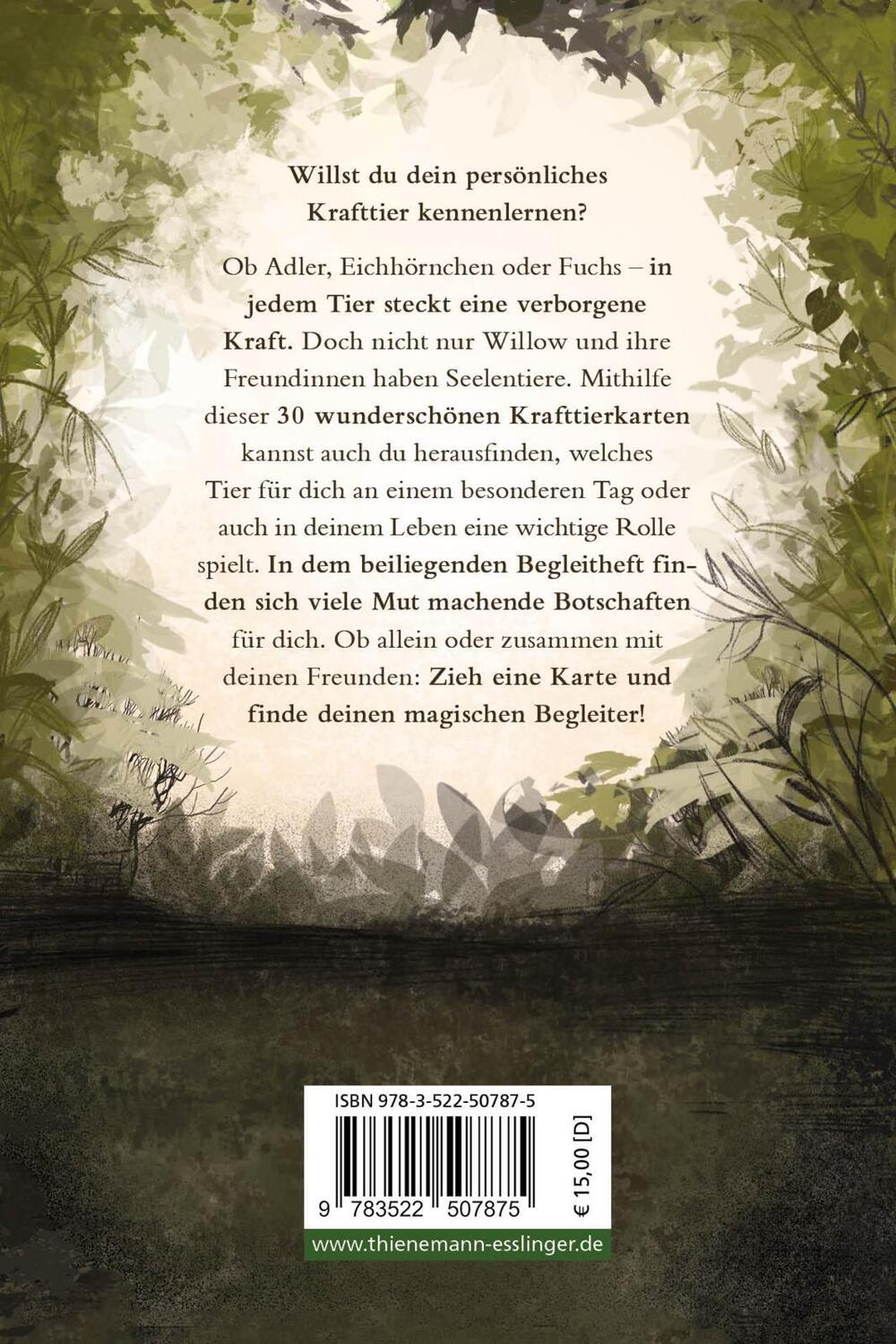 Rückseite: 9783522507875 | Ein Mädchen namens Willow: Krafttiere | Sabine Bohlmann | Taschenbuch