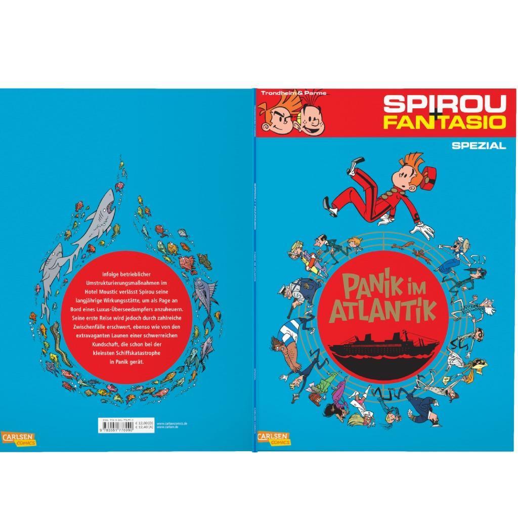 Bild: 9783551776990 | Spirou &amp; Fantasio Spezial 11: Panik im Atlantik | Lewis Trondheim