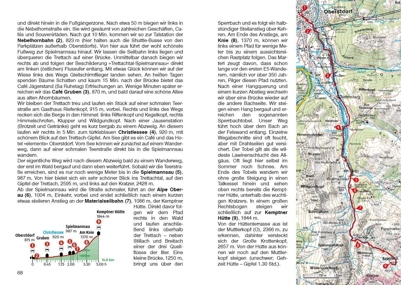 Bild: 9783763343577 | Rother Wanderführer Fernwanderweg E5 | Stephan Baur (u. a.) | Buch