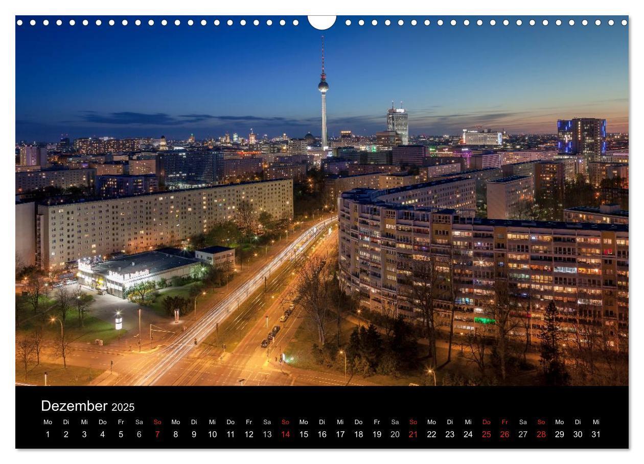 Bild: 9783435606443 | Die Blaue Stunde in Berlin (Wandkalender 2025 DIN A3 quer),...