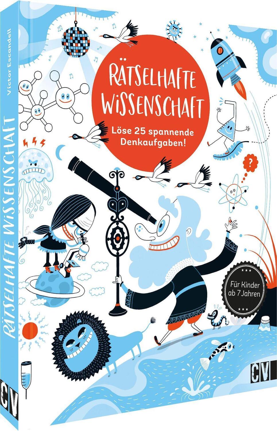 Cover: 9783841102652 | Rätselhafte Wissenschaft | Löse 25 spannende Denkaufgaben | Escandell