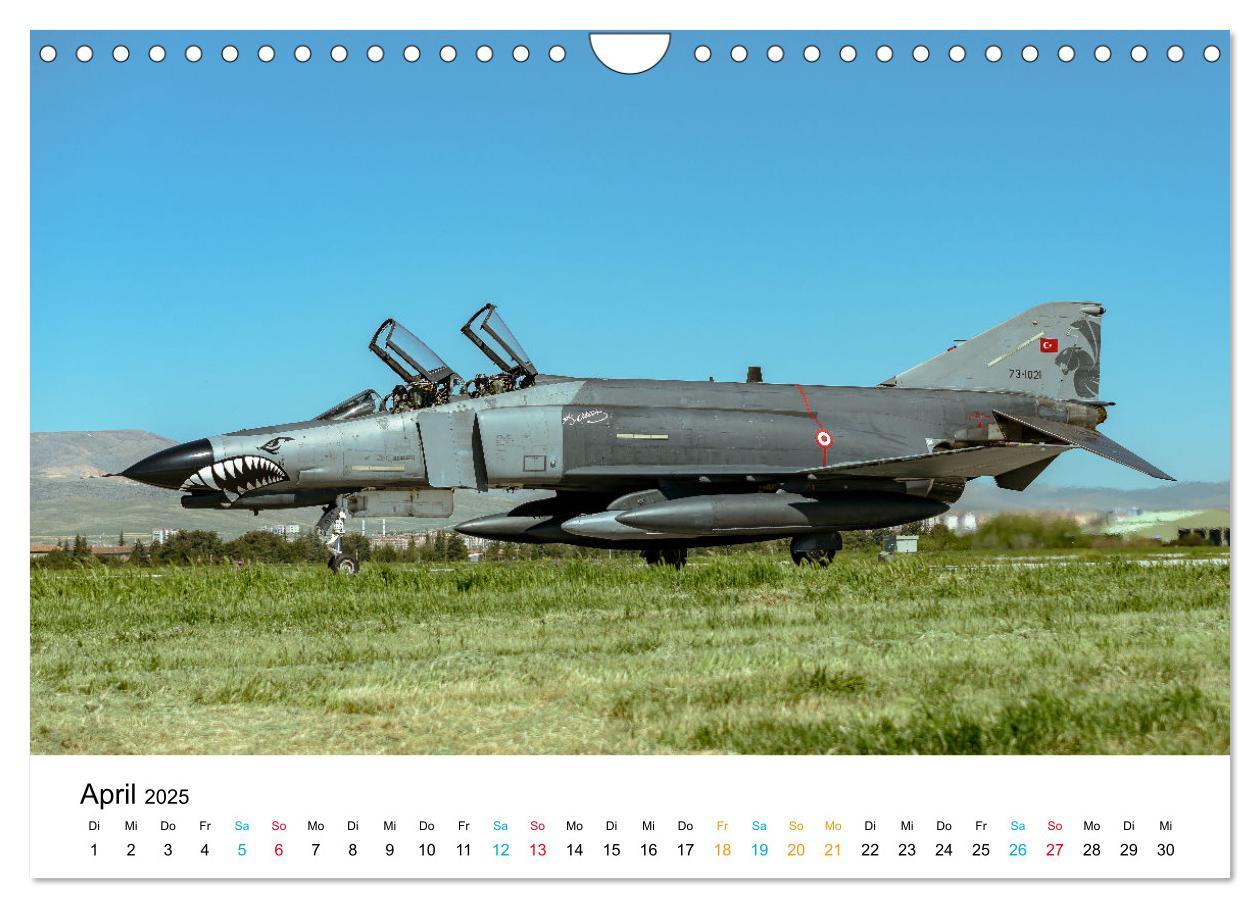 Bild: 9783435065592 | Die letzten McDonnell Douglas F-4 Phantom II (Wandkalender 2025 DIN...