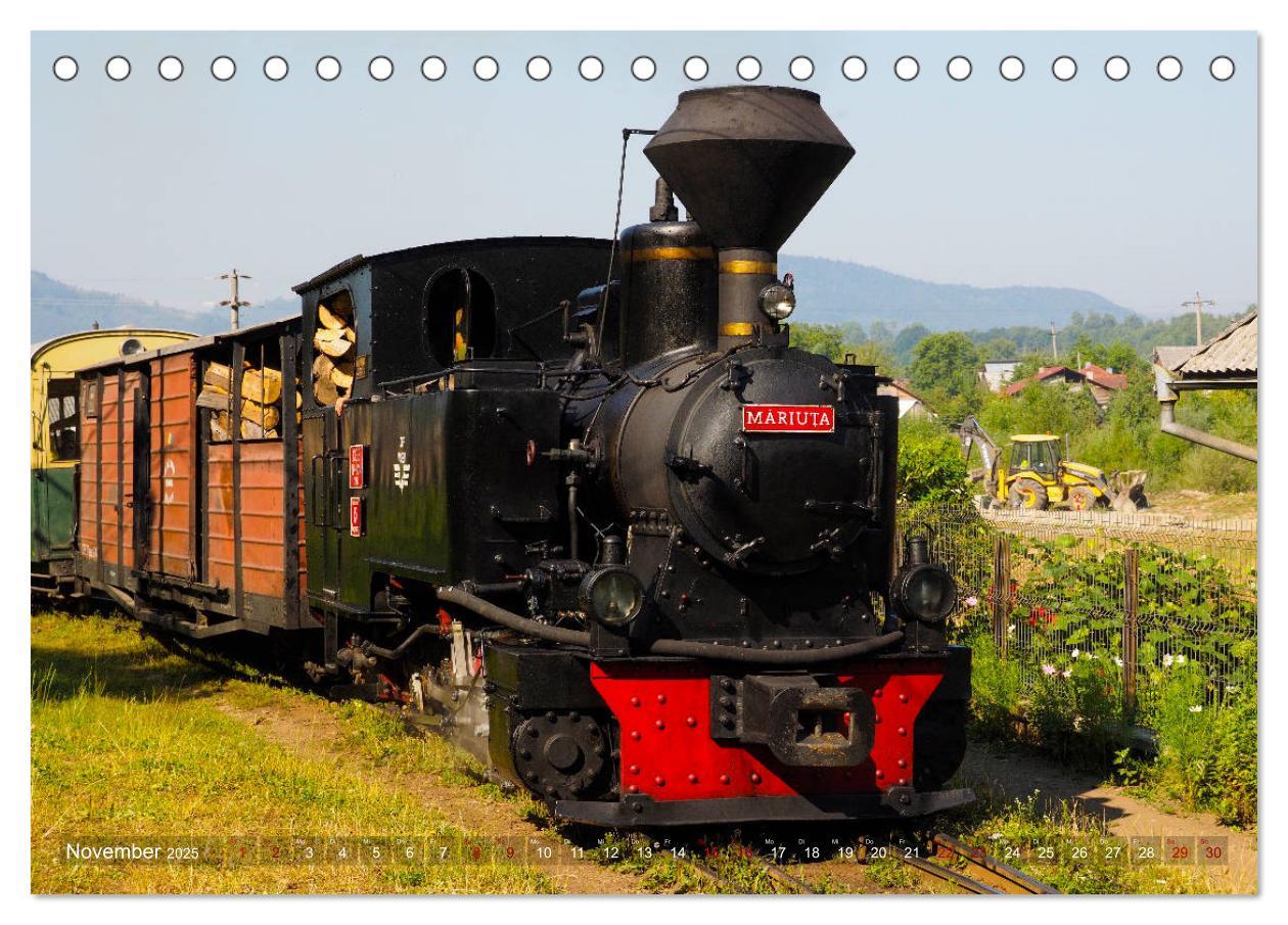 Bild: 9783435434473 | Waldbahnen in Rumänien - Die letzten Mocanitas (Tischkalender 2025...