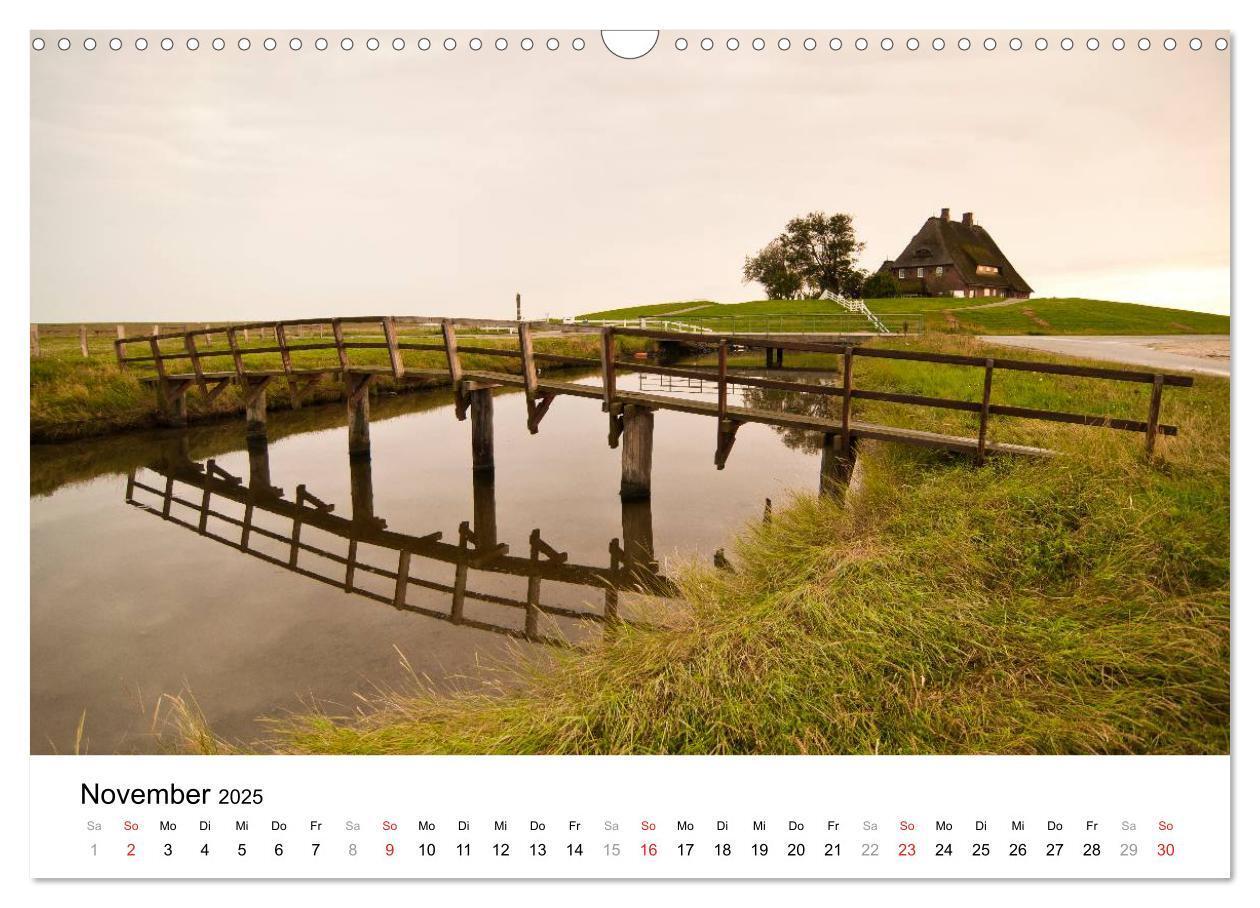 Bild: 9783435570010 | Hallig Hooge - zwischen Himmel und Erde (Wandkalender 2025 DIN A3...