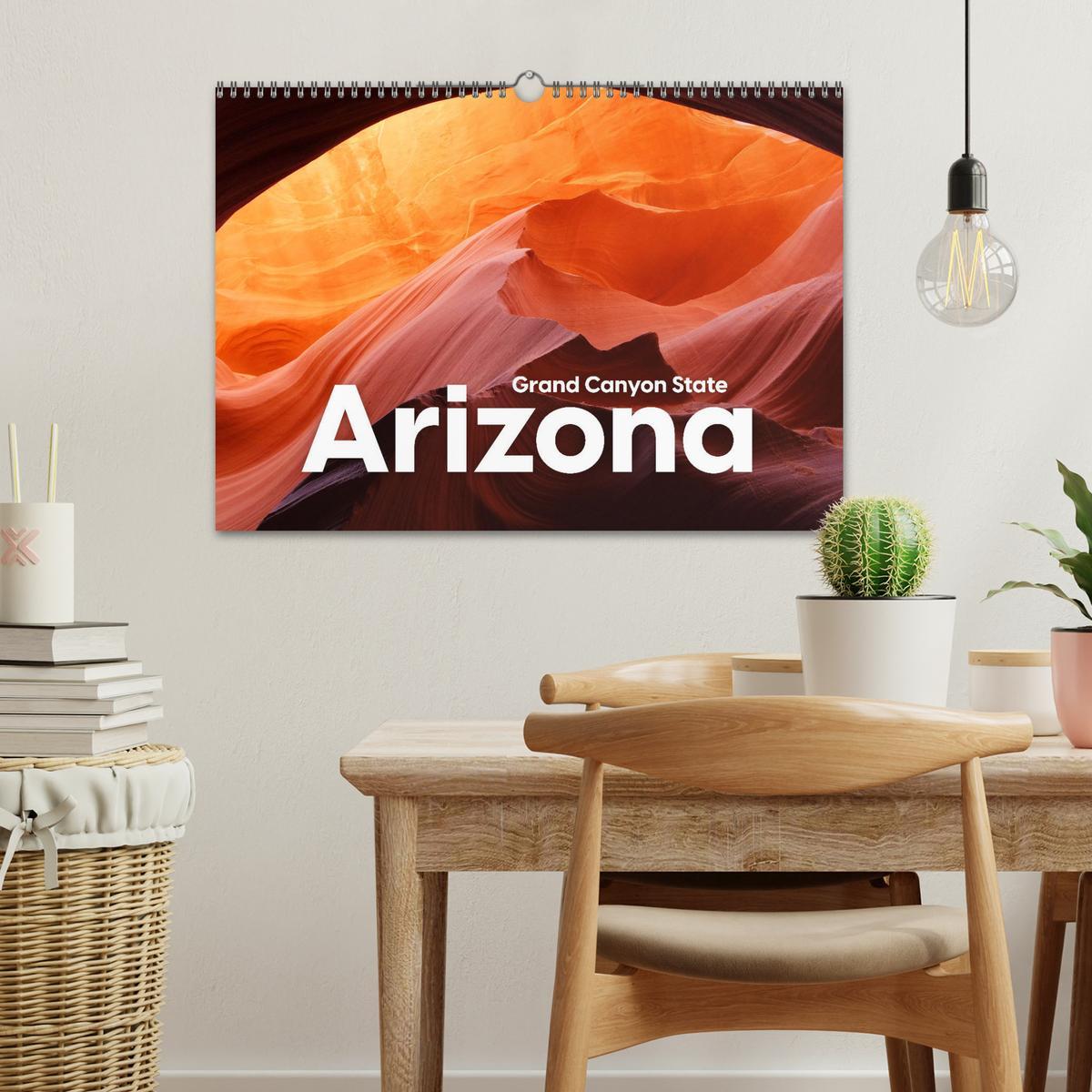 Bild: 9783435009282 | Arizona - Grand Canyon State (Wandkalender 2025 DIN A3 quer),...