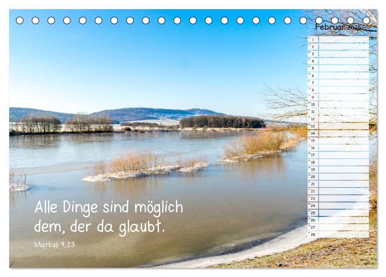 Bild: 9783435278251 | Heimat Hesselberg (Tischkalender 2025 DIN A5 quer), CALVENDO...