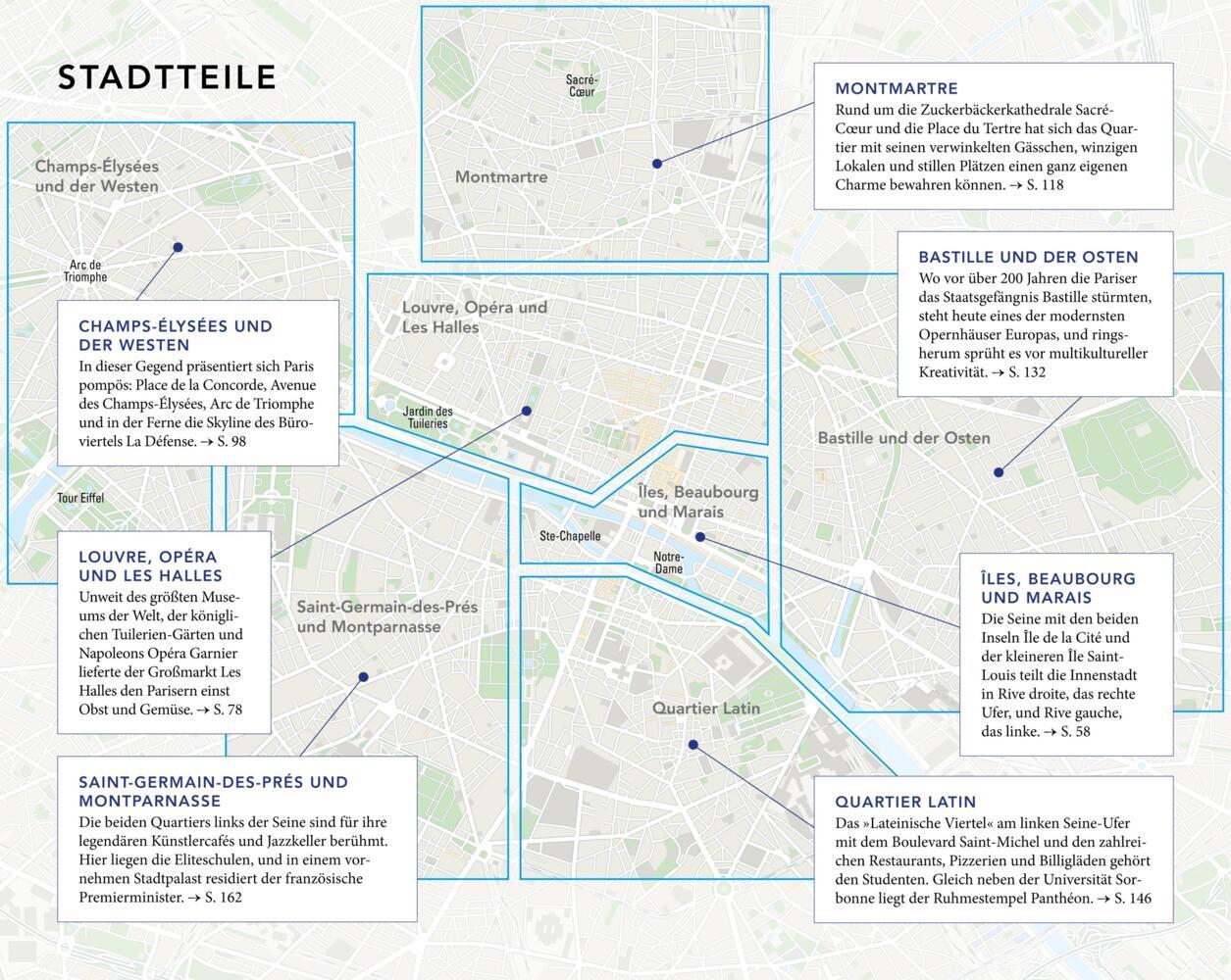 Bild: 9783834231185 | MERIAN Reiseführer Paris | Mit Extra-Karte zum Herausnehmen | Buch