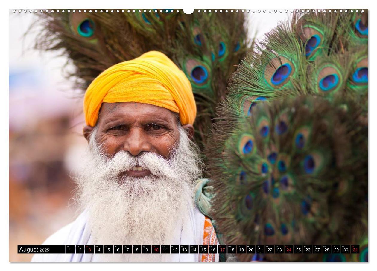 Bild: 9783435626779 | Rajasthan, Indien - Pushkar Mela (Wandkalender 2025 DIN A2 quer),...