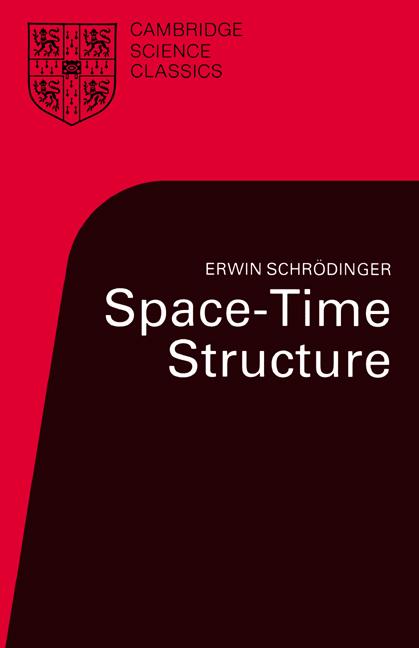 Cover: 9780521315203 | Space-Time Structure | Erwin Schrodinger (u. a.) | Taschenbuch | 1985