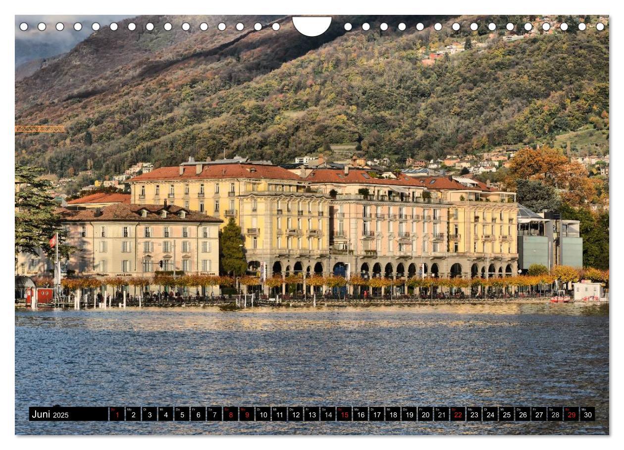 Bild: 9783435588398 | Lugano - Perle im Tessin (Wandkalender 2025 DIN A4 quer), CALVENDO...