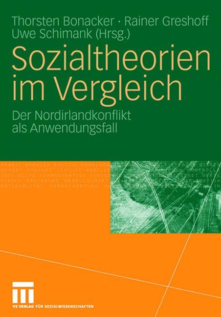 Cover: 9783531161105 | Sozialtheorien im Vergleich | Thorsten Bonacker (u. a.) | Taschenbuch