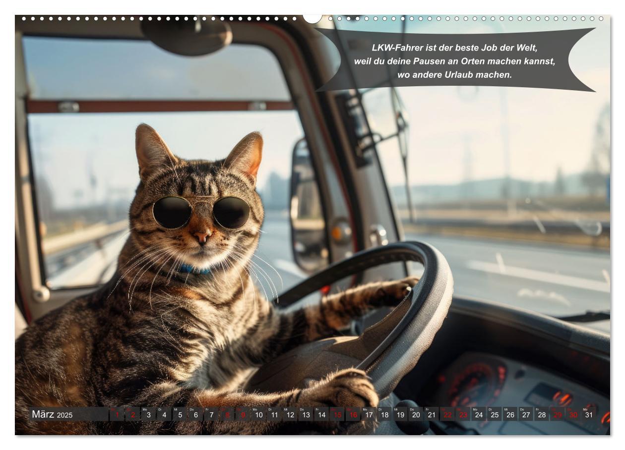 Bild: 9783457183250 | Tierisch lustige LKW-Fahrer (Wandkalender 2025 DIN A2 quer),...