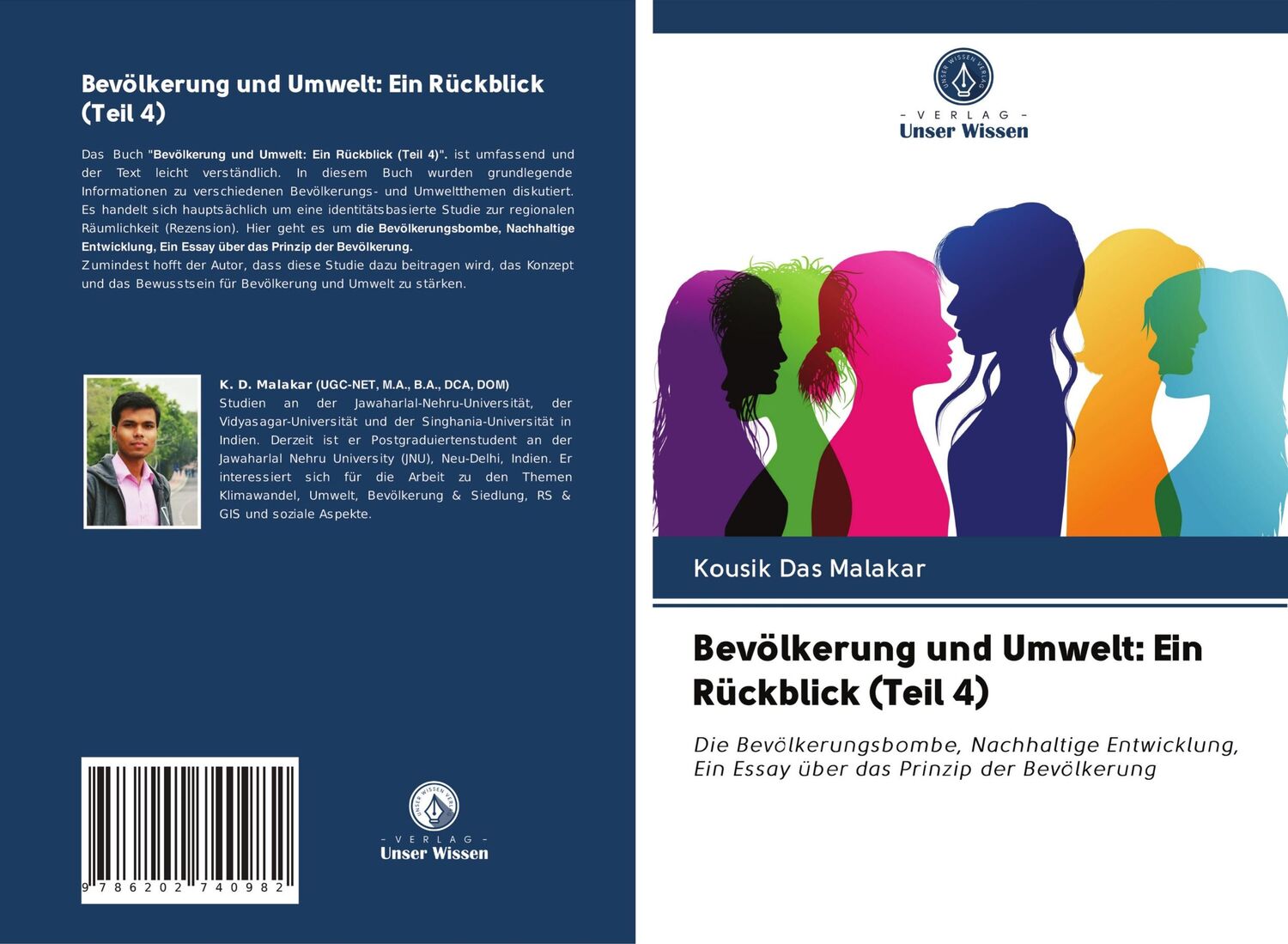 Cover: 9786202740982 | Bevölkerung und Umwelt: Ein Rückblick (Teil 4) | Kousik Das Malakar